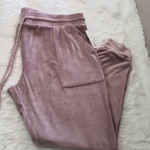 New velour pajama bottoms, very soft and comfortable pants  size XXL stars above